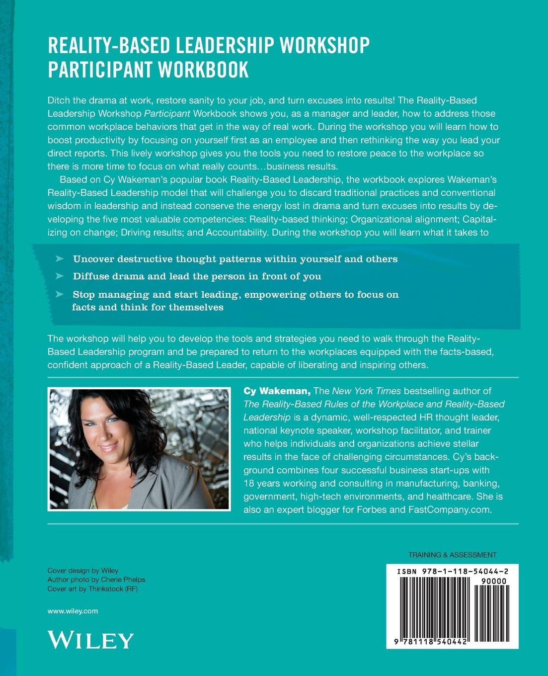 Rückseitencover Reality-Based Leadership Participant Workbook