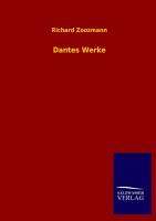 Vorderes Coverbild Dantes Werke