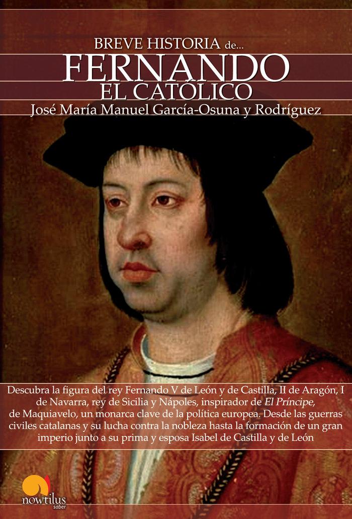 Vorderes Coverbild Breve historia de Fernando el Católico