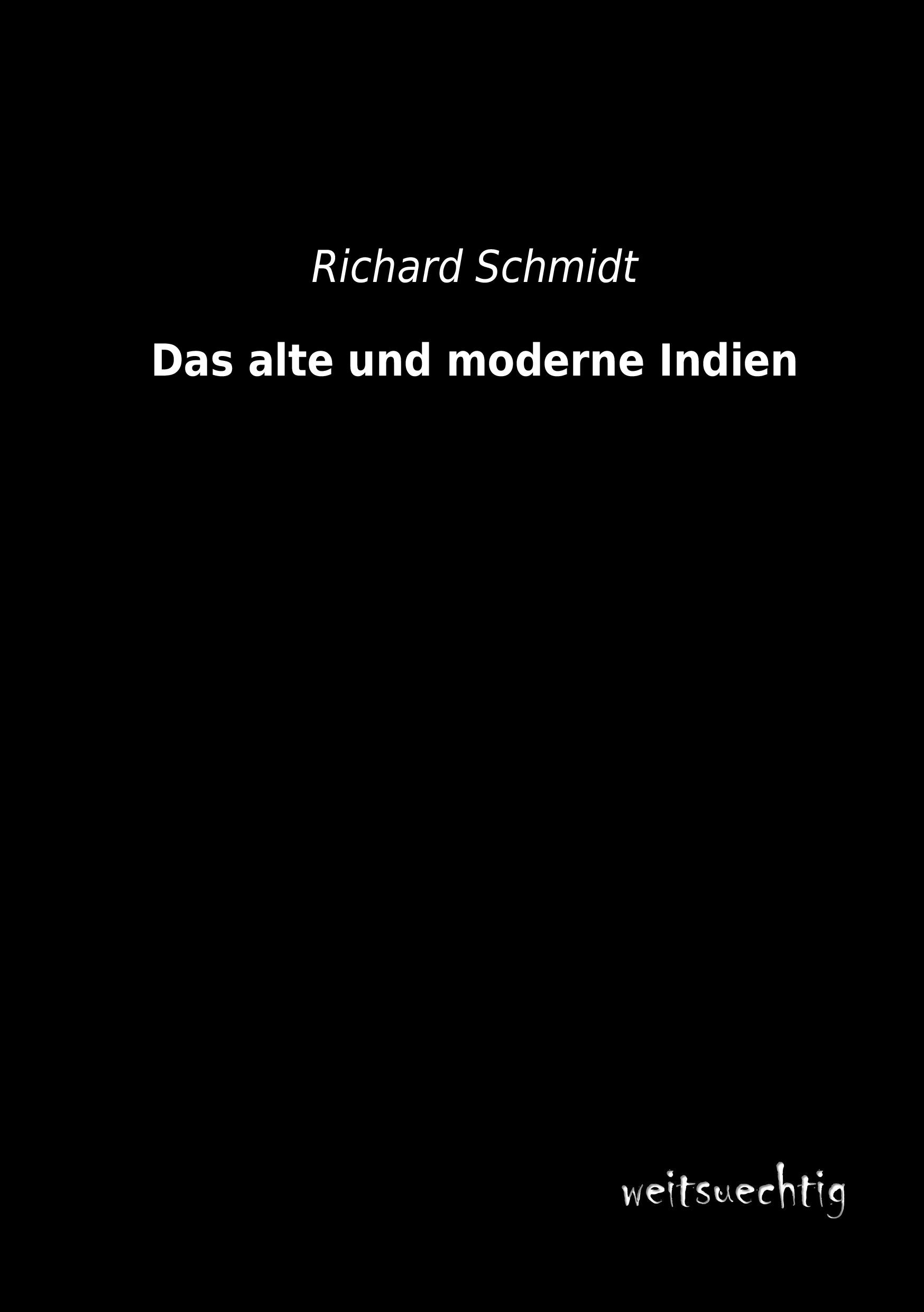 Vorderes Coverbild Das alte und moderne Indien