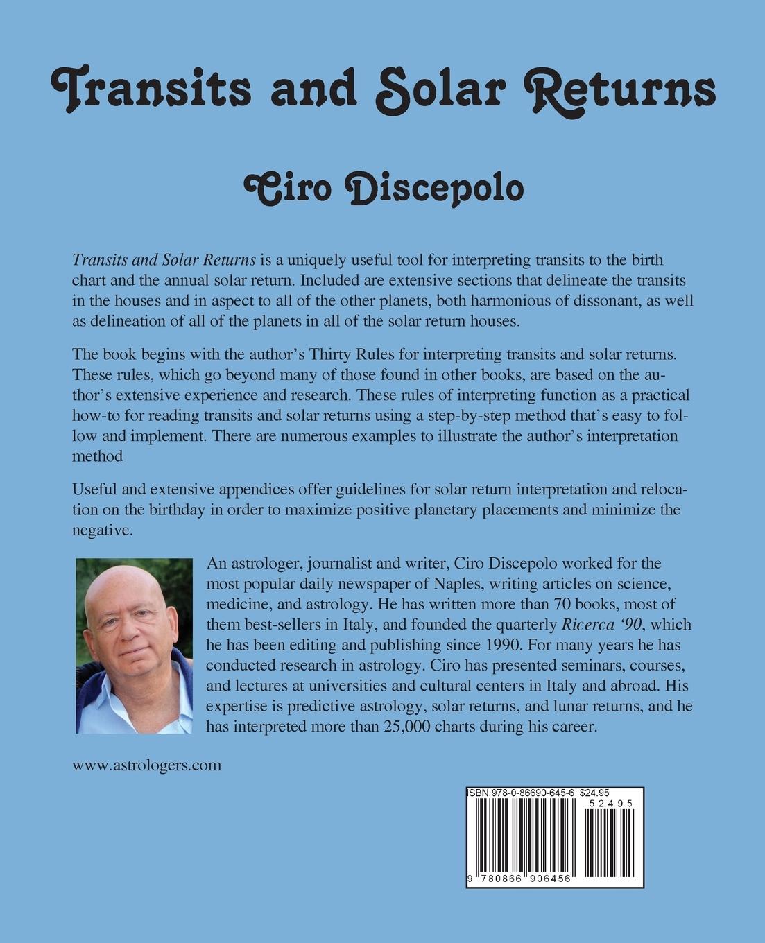 Rückseitencover Transits and Solar Returns