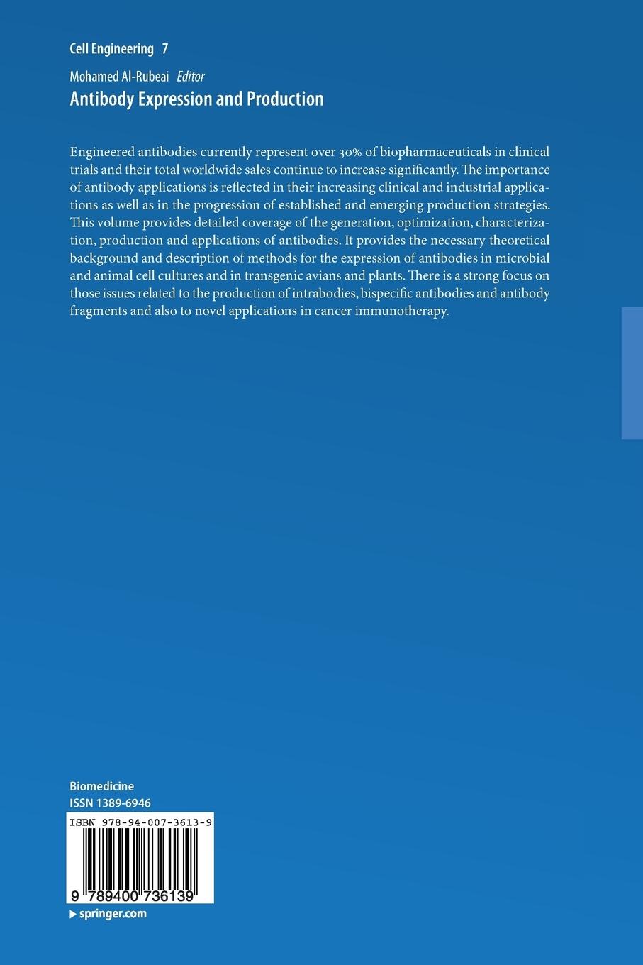 Rückseitencover Antibody Expression and Production