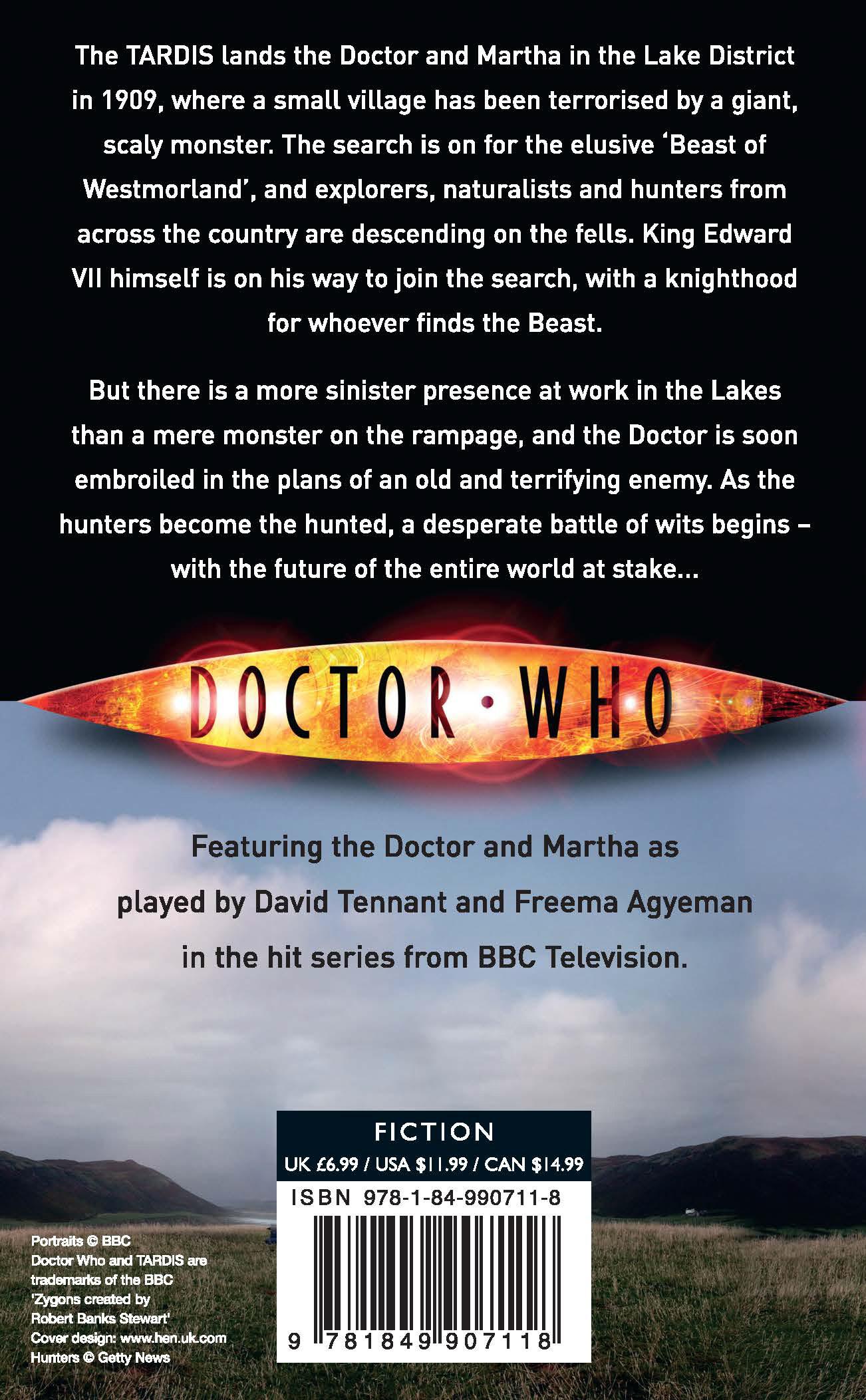 Rückseitencover Doctor Who