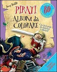 Vorderes Coverbild Pirati. Album da colorare. Con adesivi