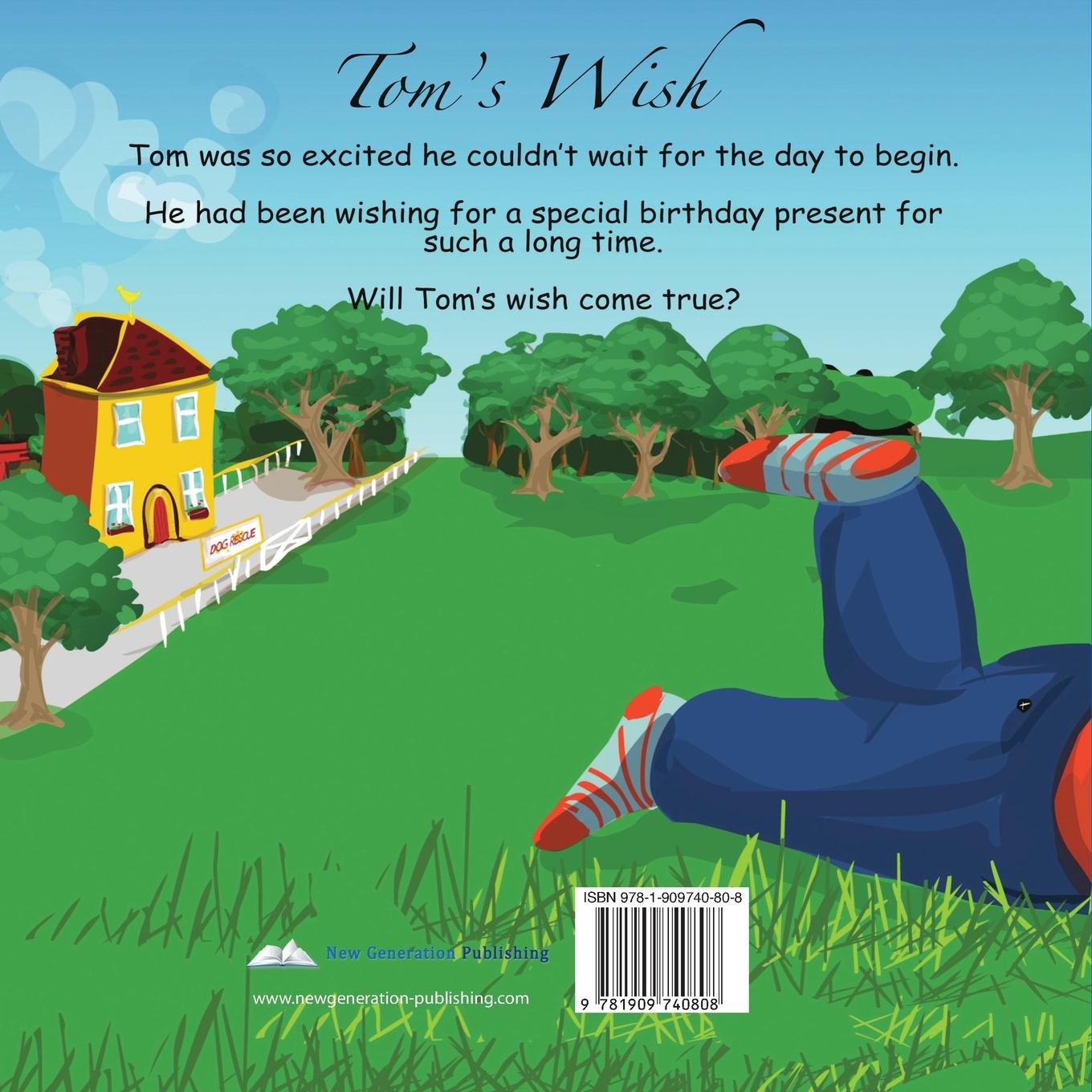 Rückseitencover Tom's Wish