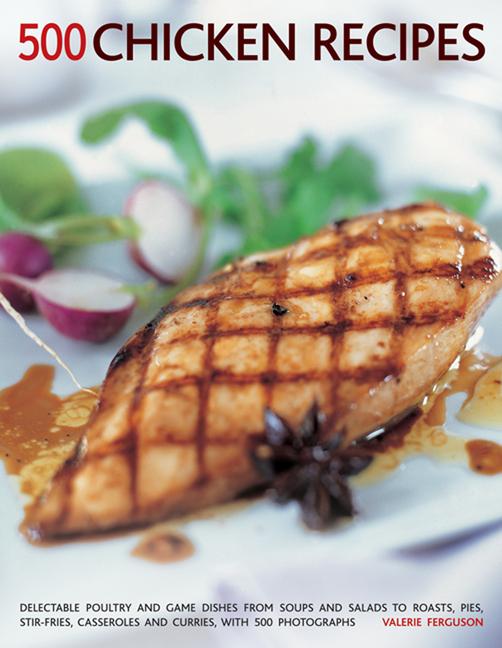 Vorderes Coverbild 500 Chicken Recipes