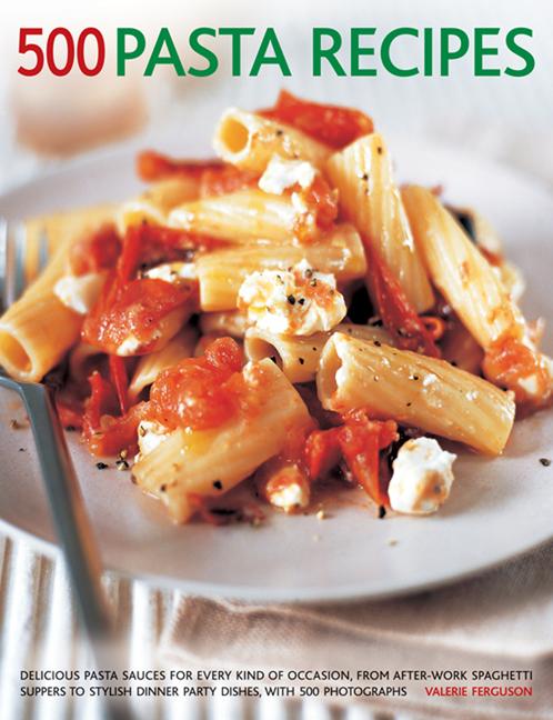 Vorderes Coverbild 500 Pasta Recipes