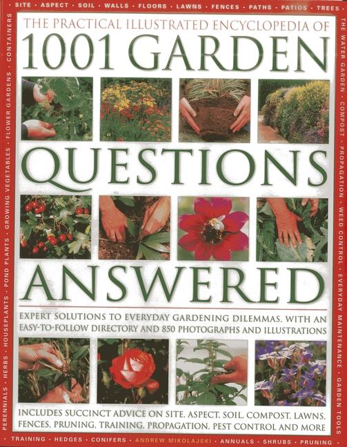 Vorderes Coverbild The Practical Illustrated Encyclopedia of 1001 Garden Questions Answered
