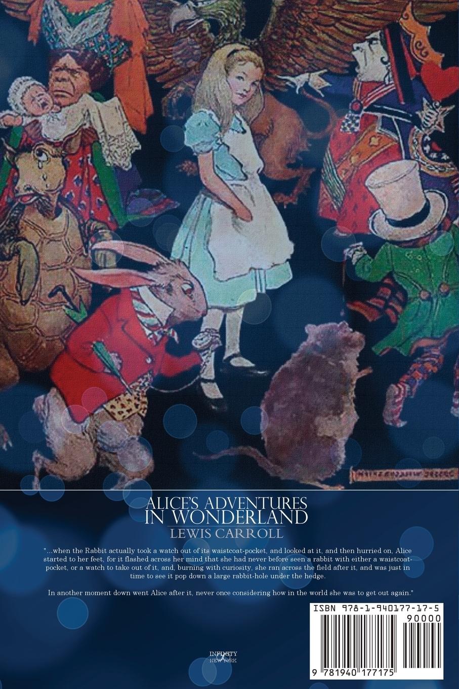 Rückseitencover Alice's Adventures in Wonderland