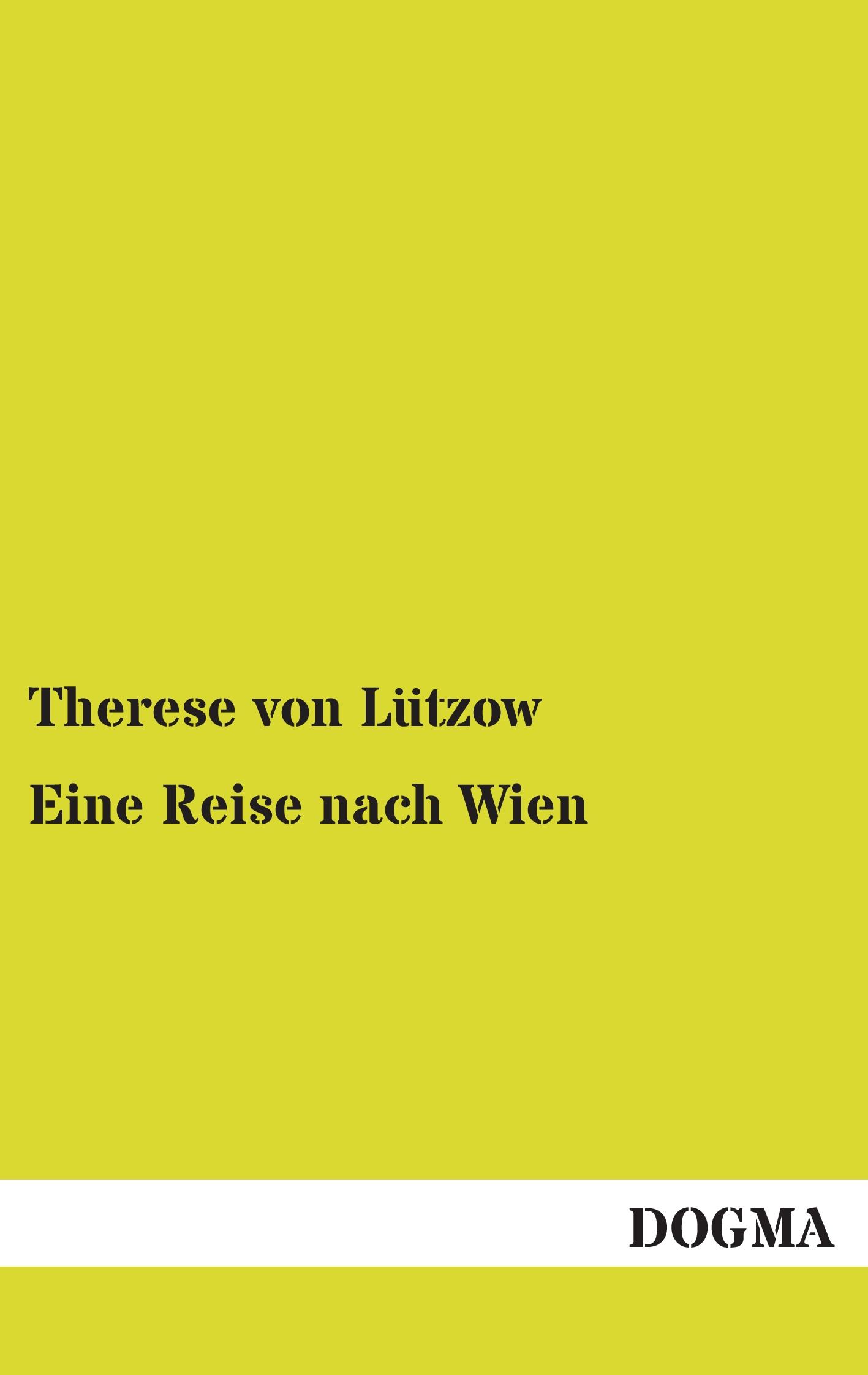Vorderes Coverbild Eine Reise nach Wien