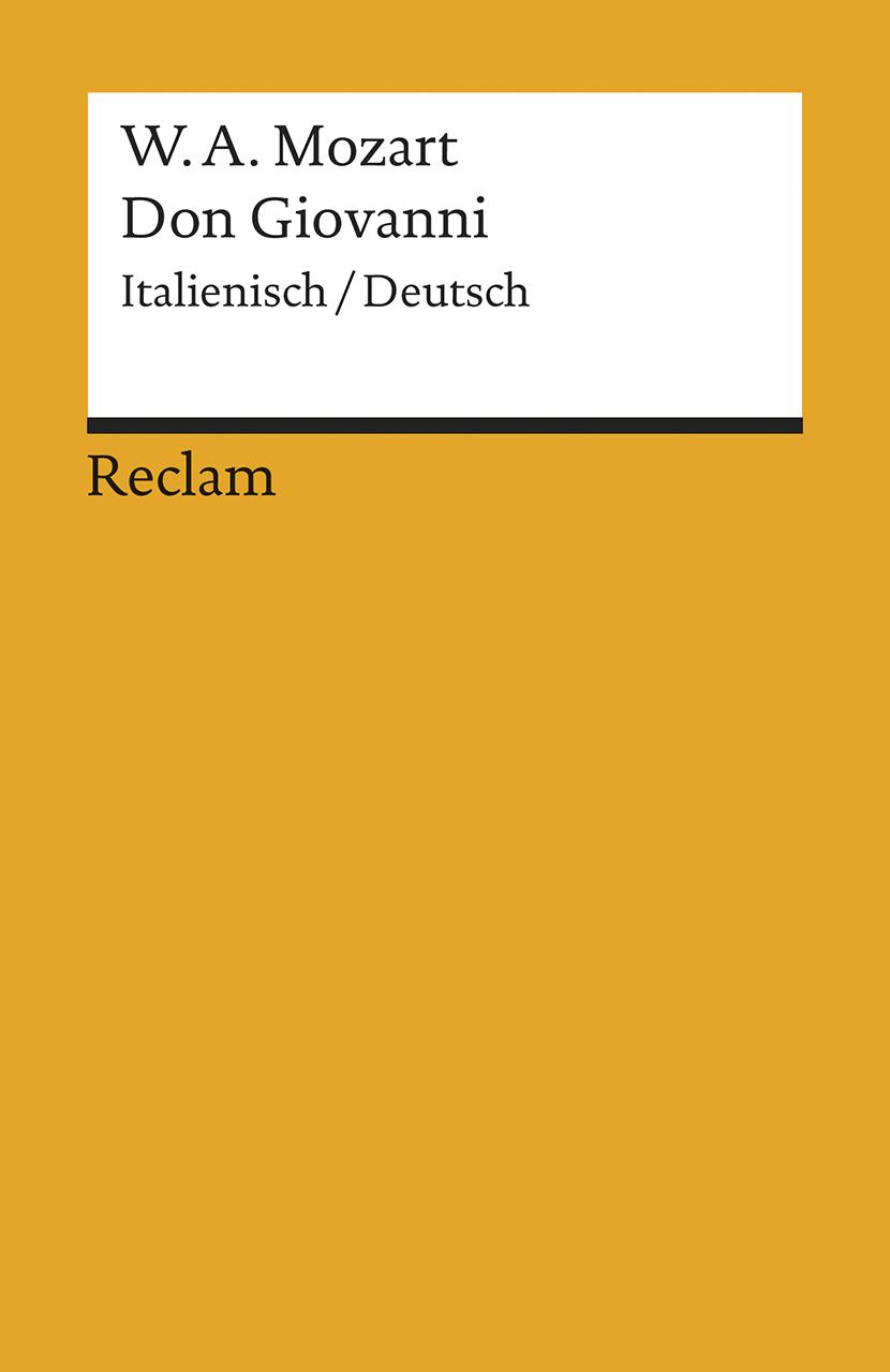Vorderes Coverbild Don Giovanni