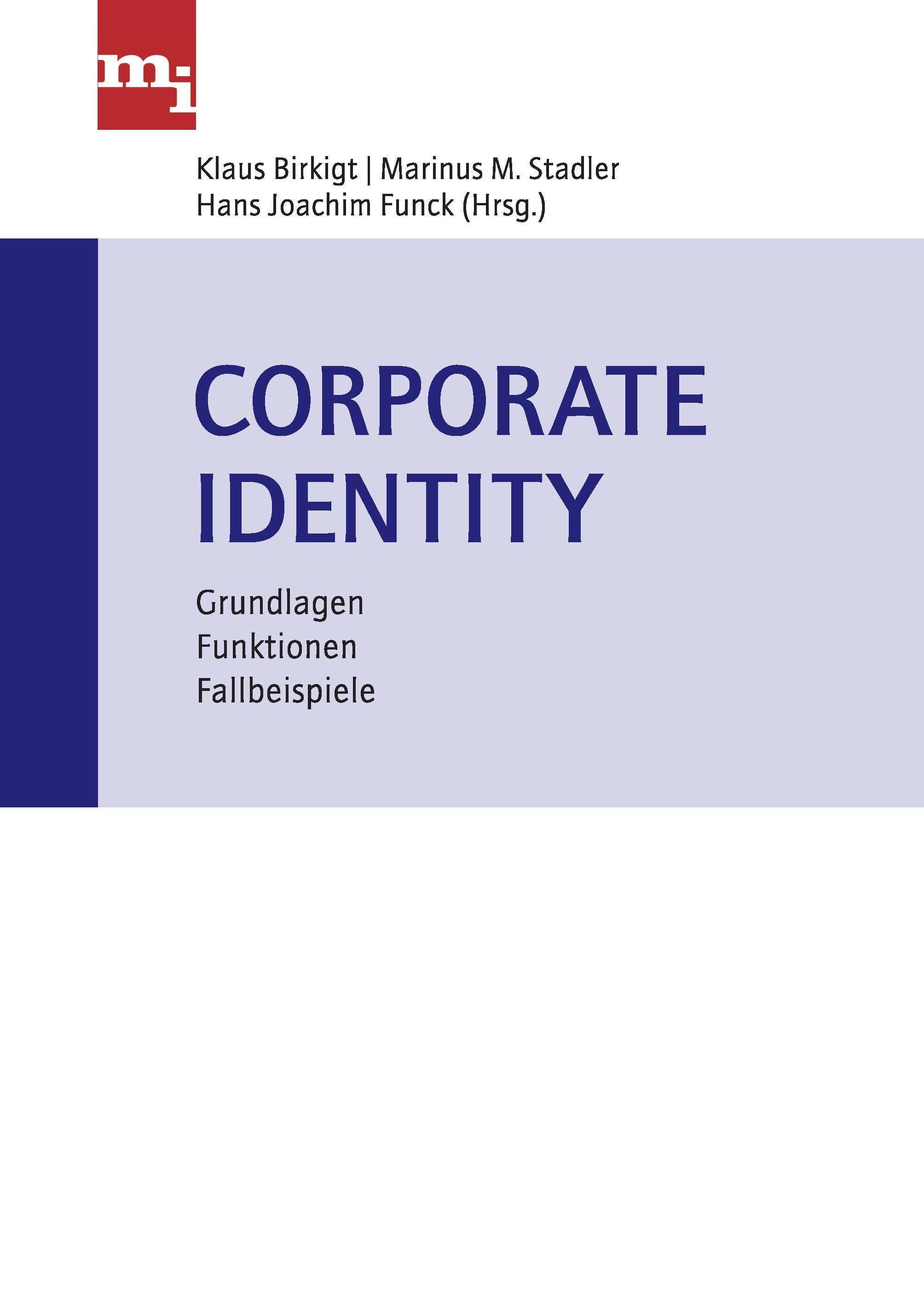 Vorderes Coverbild Corporate Identity
