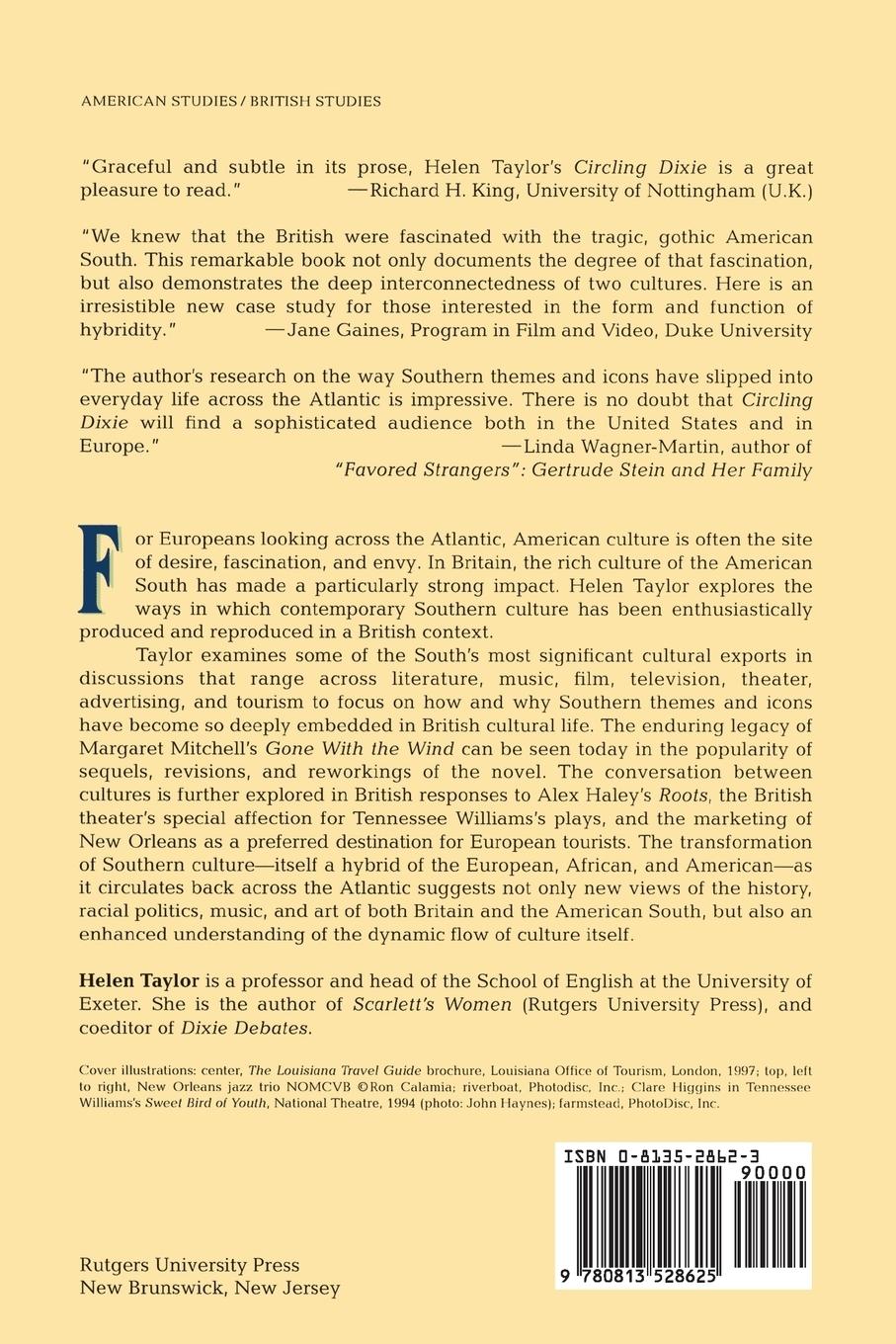 Rückseitencover Circling Dixie