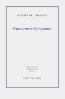 Vorderes Coverbild Platonismus im Christentum