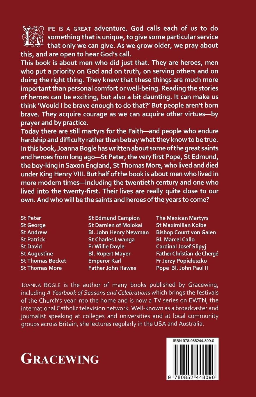 Rückseitencover A Book of Saints and Heroes