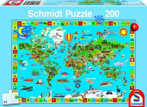Vorderes Coverbild Deine bunte Erde. Puzzle