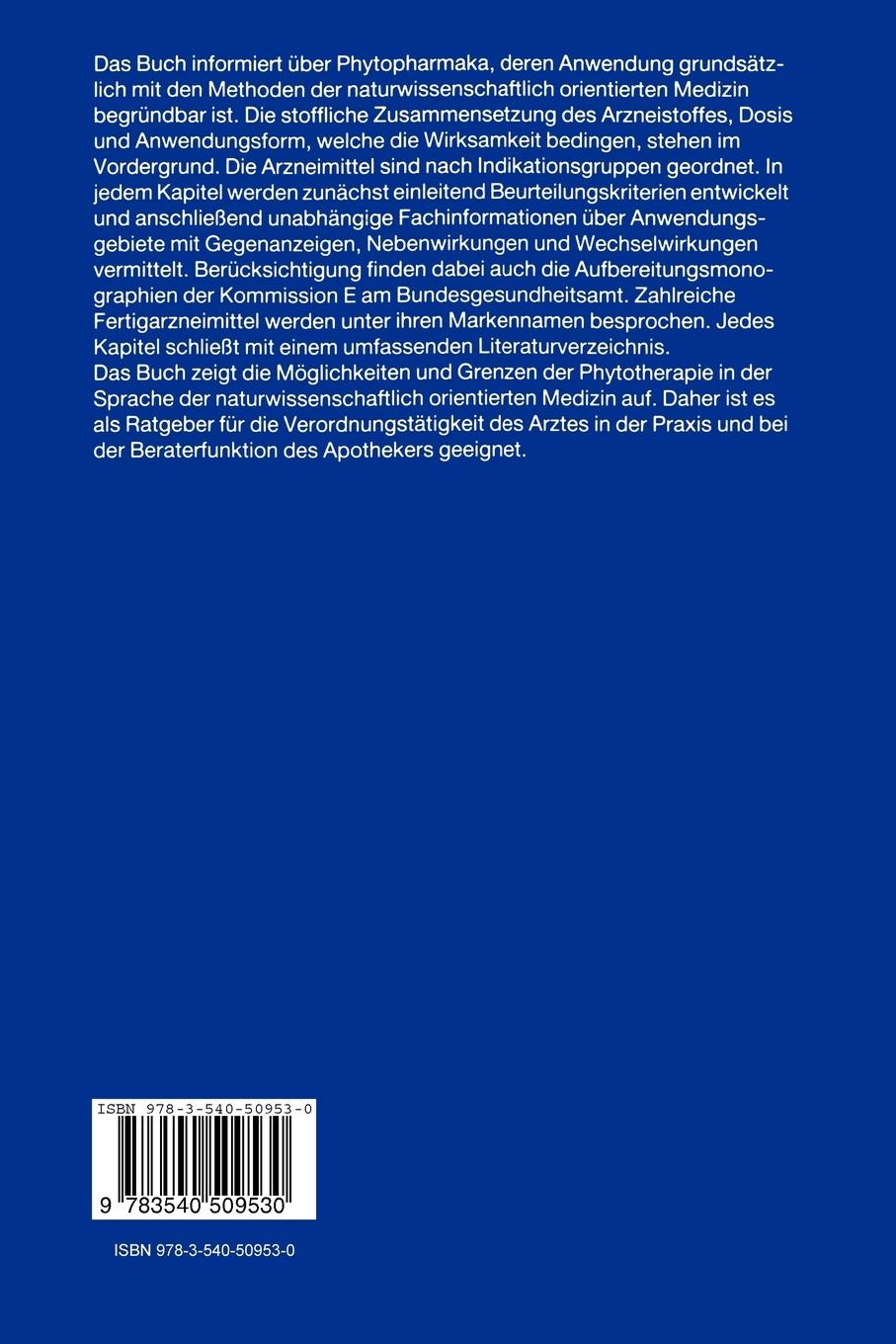 Rückseitencover Phytopharmaka