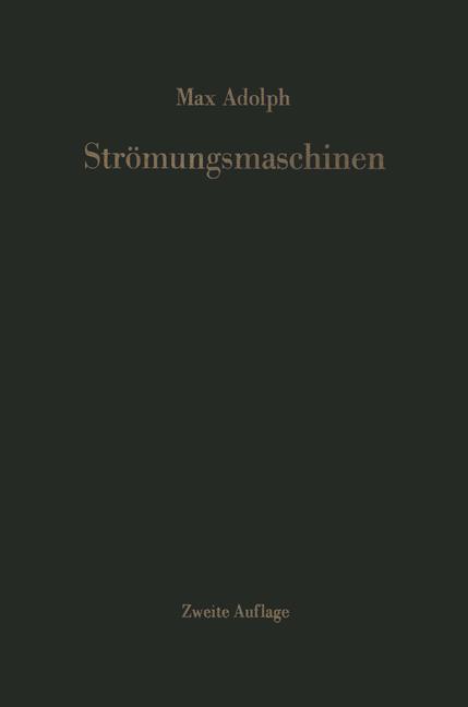 Vorderes Coverbild Strömungsmaschinen