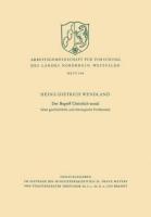 Vorderes Coverbild Der Begriff Christlich-sozial
