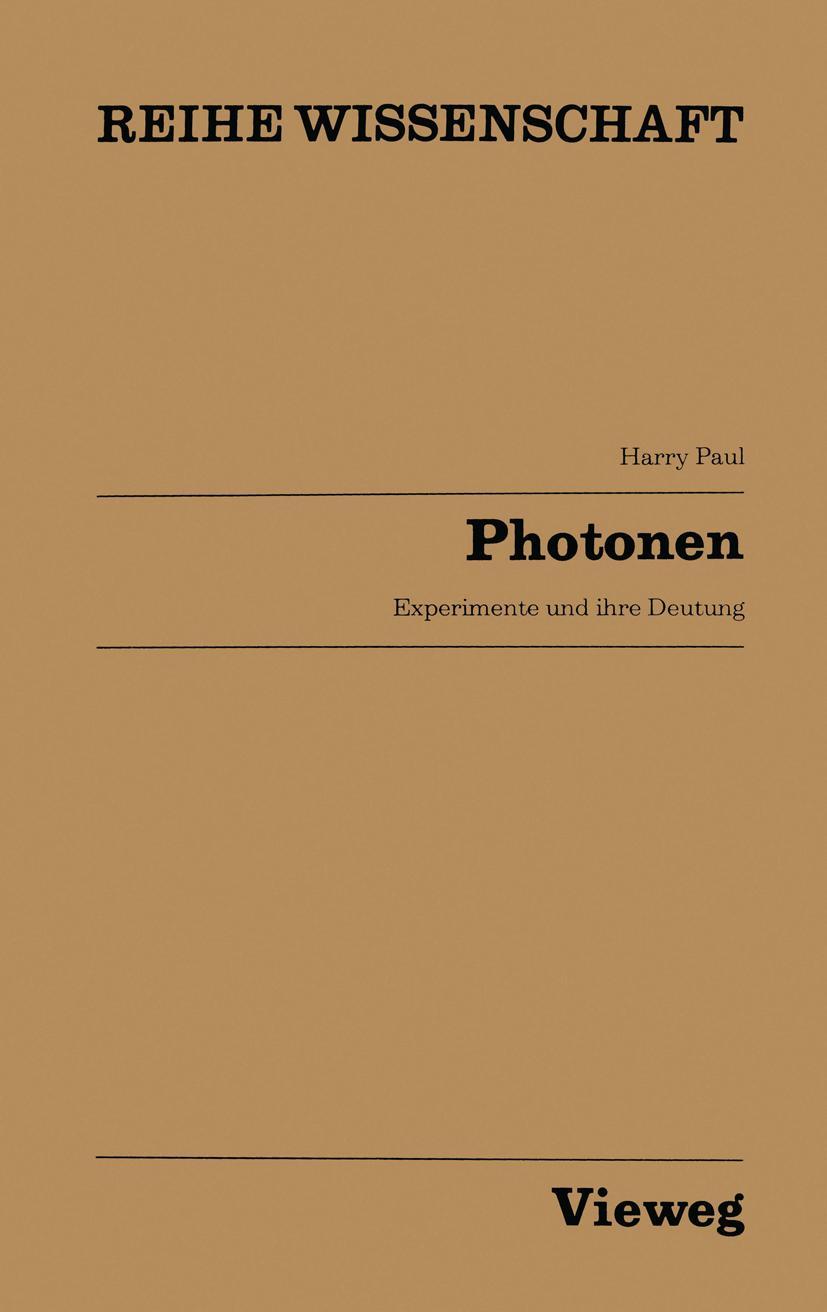 Vorderes Coverbild Photonen
