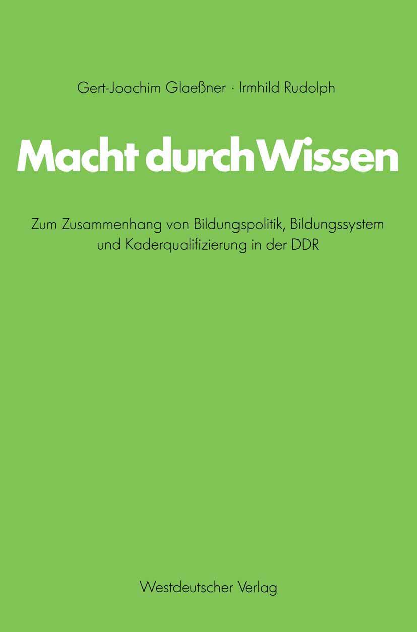 Vorderes Coverbild Macht durch Wissen