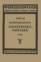 Vorderes Coverbild Nichteisenmetalle