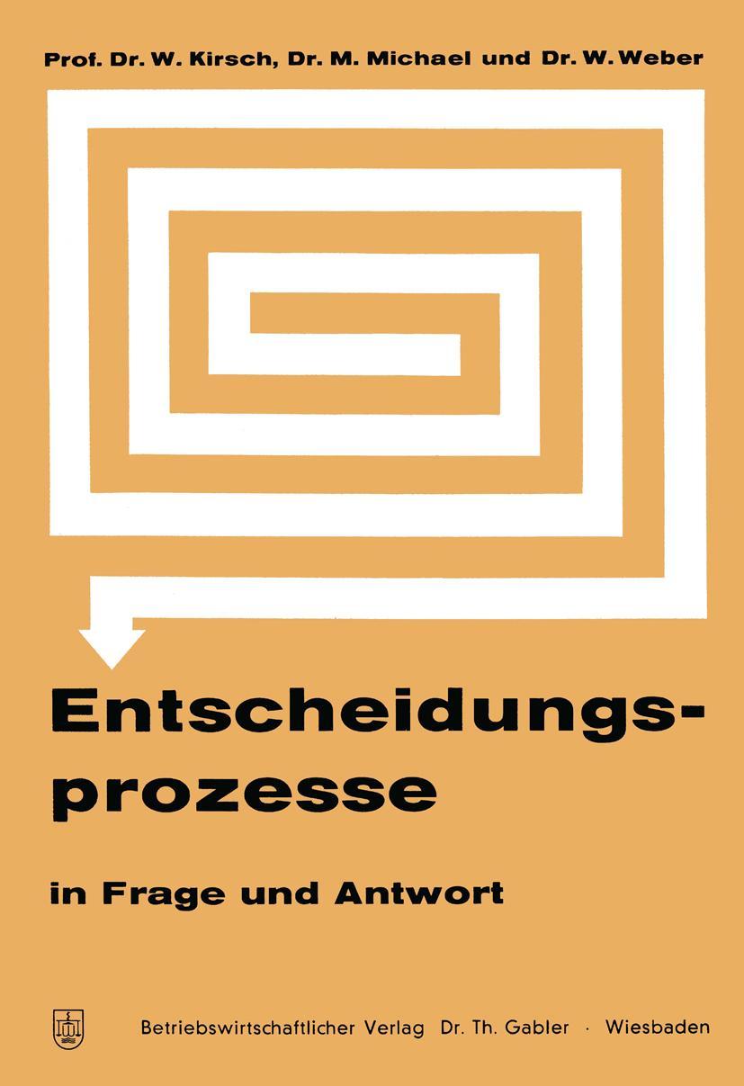 Vorderes Coverbild Entscheidungsprozesse in Frage und Antwort