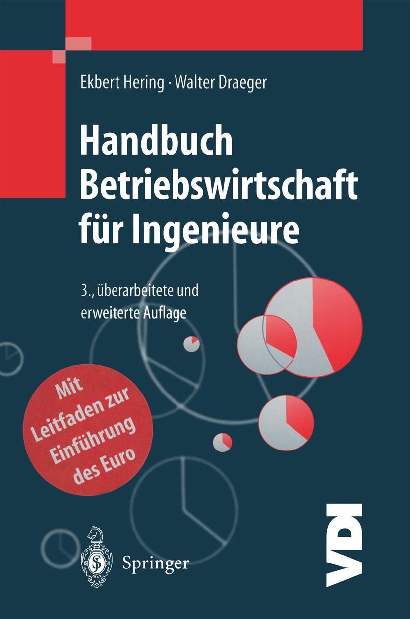 Vorderes Coverbild Handbuch Betriebswirtschaft für Ingenieure