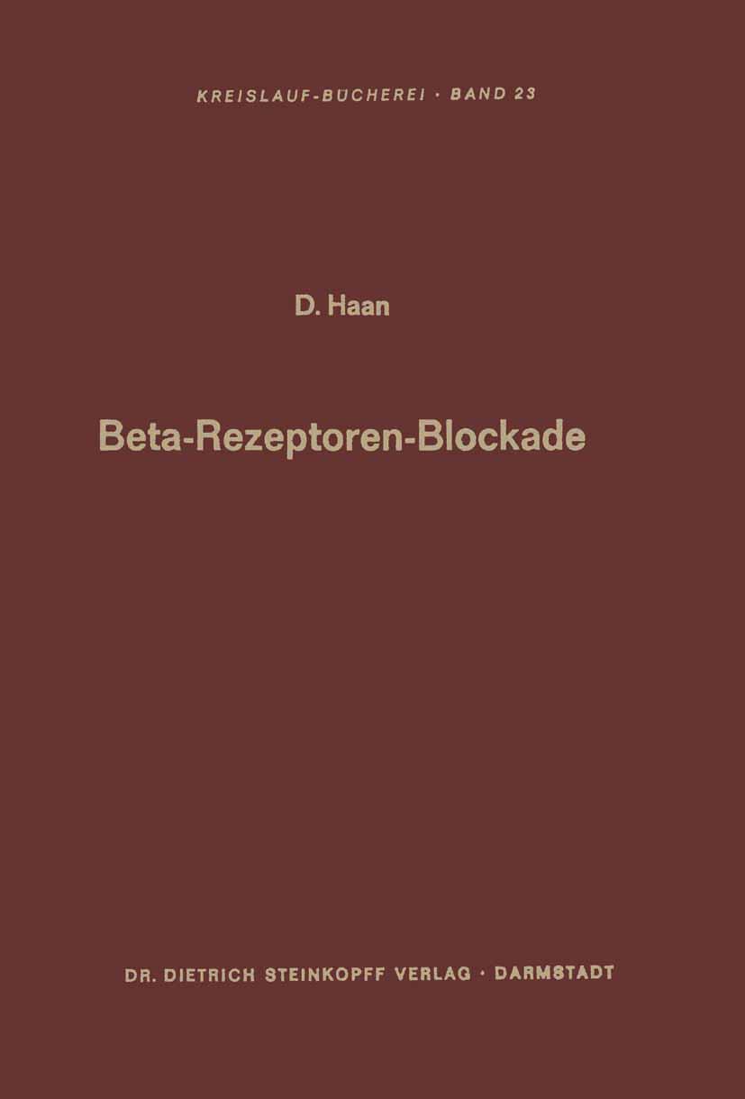 Vorderes Coverbild Beta-Rezeptoren-Blockade