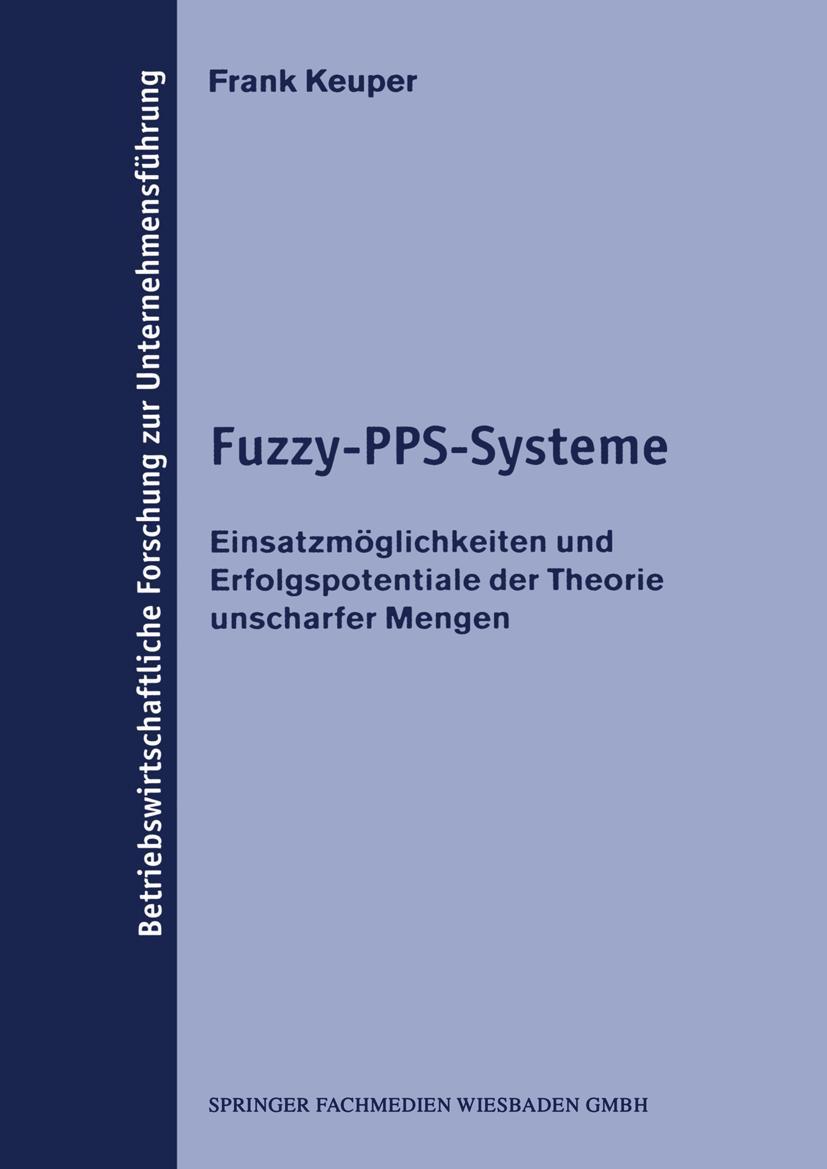 Vorderes Coverbild Fuzzy-PPS-Systeme
