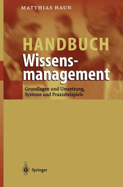 Vorderes Coverbild Handbuch Wissensmanagement