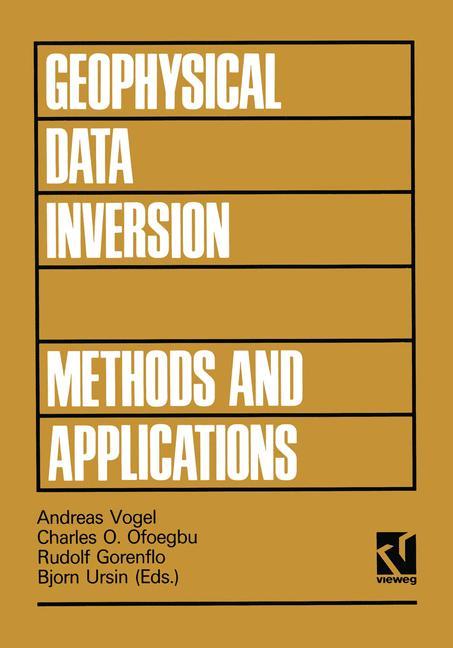 Vorderes Coverbild Geophysical Data Inversion Methods and Applications