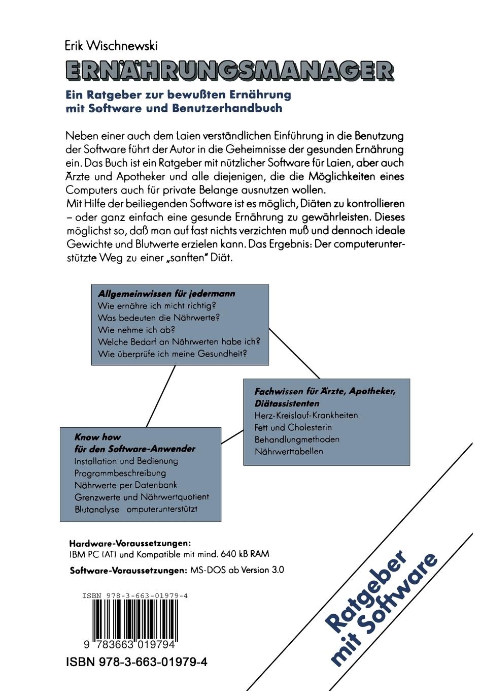 Rückseitencover ErnährungsManager