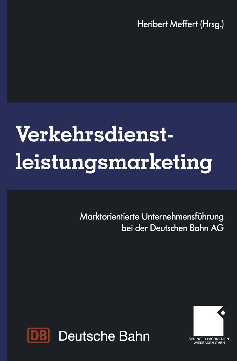 Vorderes Coverbild Verkehrsdienstleistungsmarketing