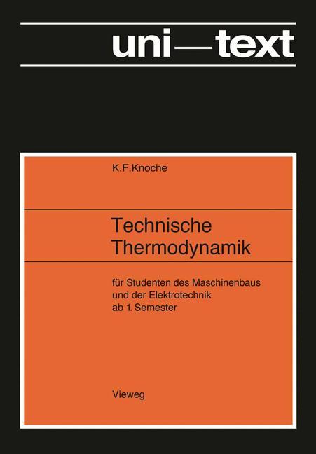 Vorderes Coverbild Technische Thermodynamik