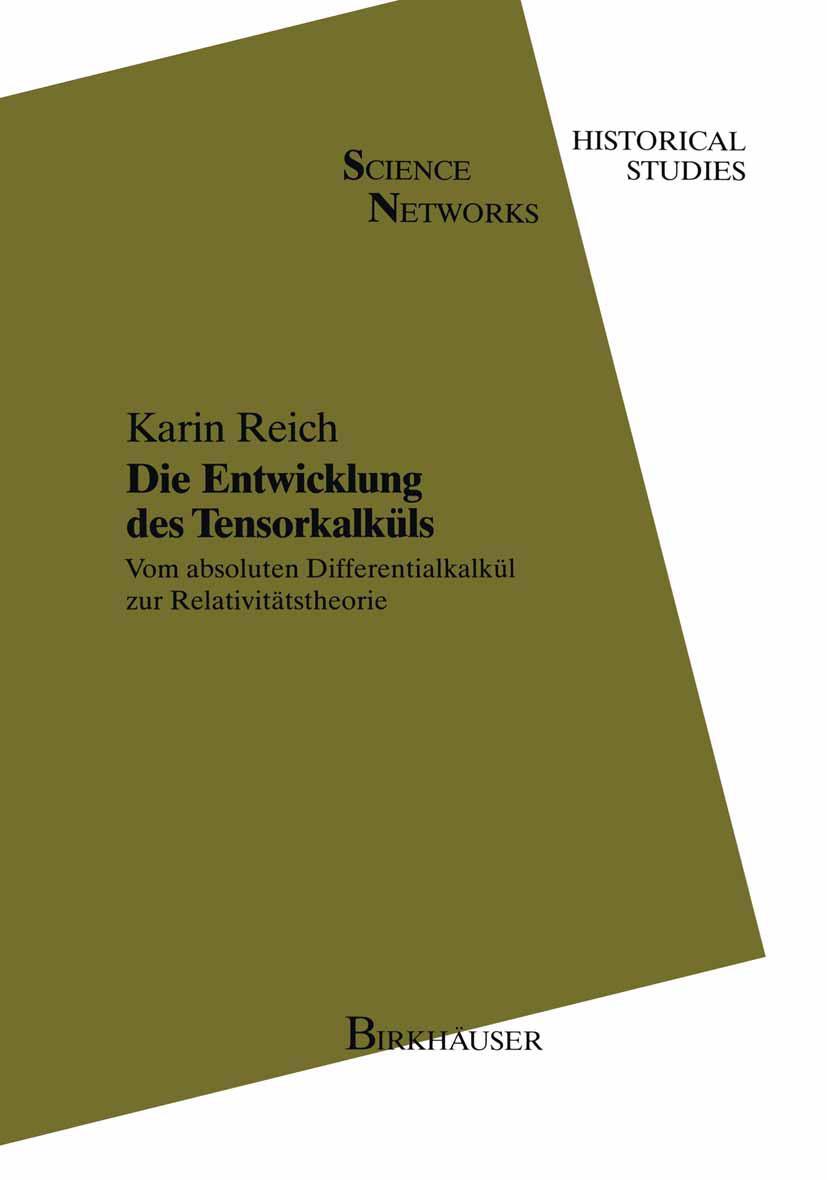 Vorderes Coverbild Die Entwicklung des Tensorkalküls
