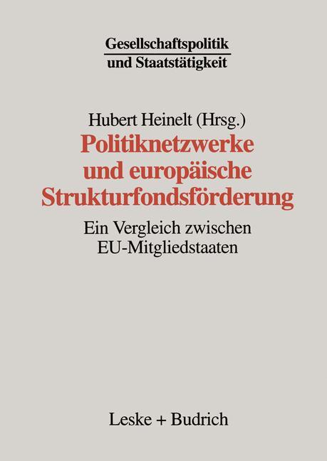 Vorderes Coverbild Politiknetzwerke und europäische Strukturfondsförderung