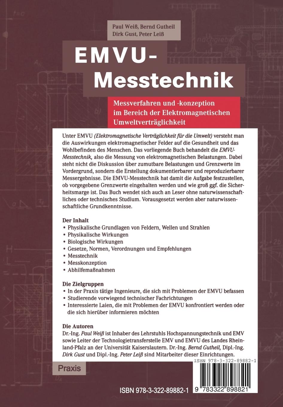 Rückseitencover EMVU-Messtechnik