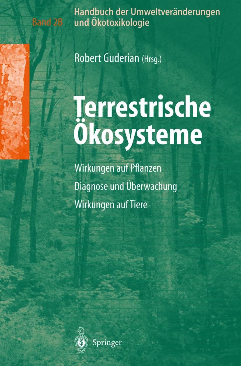 Vorderes Coverbild Handbuch der Umweltveränderungen und Ökotoxikologie