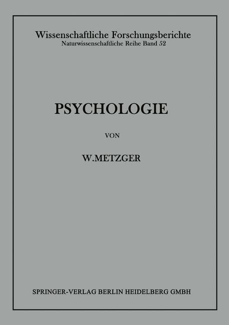 Vorderes Coverbild Psychologie