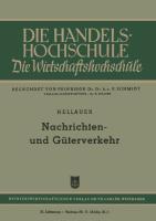 Vorderes Coverbild Nachrichten- und Güterverkehr