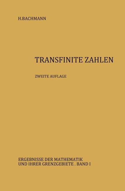 Vorderes Coverbild Transfinite Zahlen