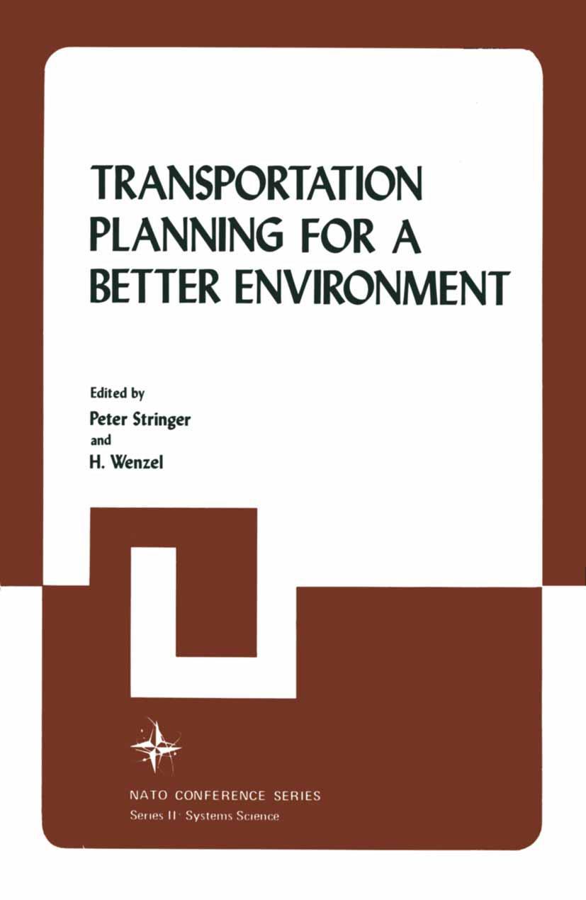 Vorderes Coverbild Transportation Planning for a Better Environment