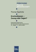 Vorderes Coverbild Krankenkassen - Zwang oder Segen?