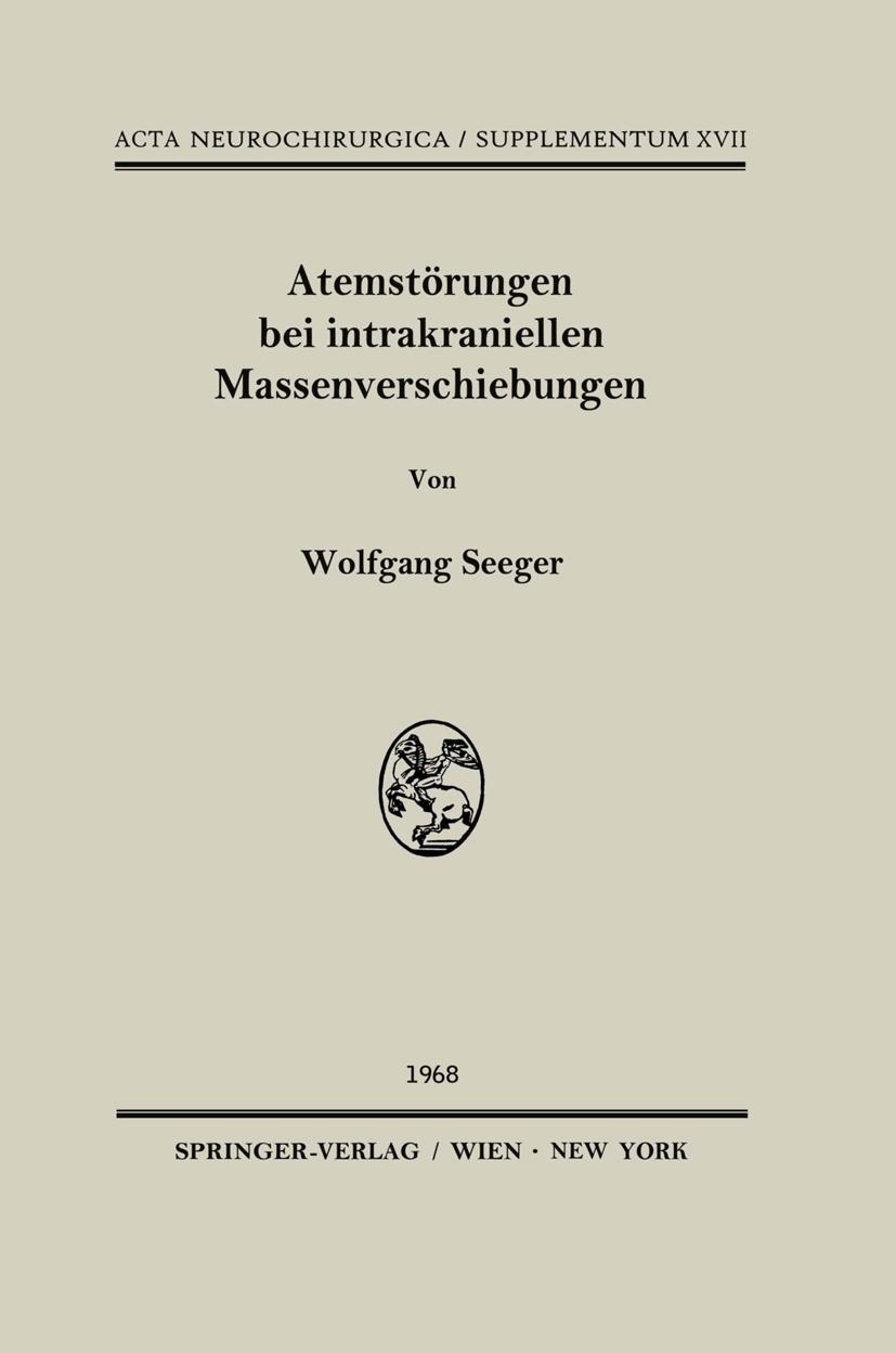 Vorderes Coverbild Atemstörungen bei intrakraniellen Massenverschiebungen