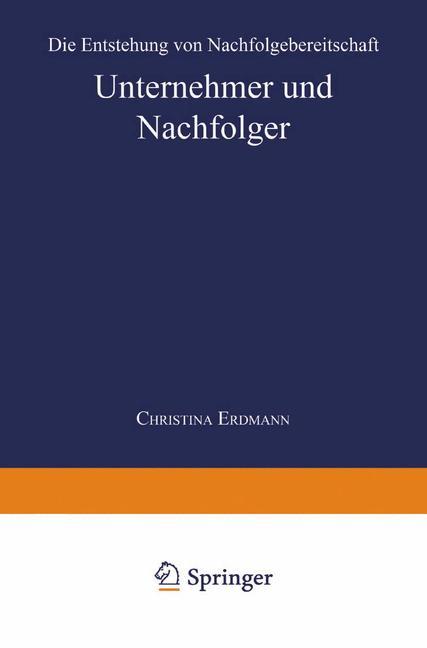 Vorderes Coverbild Unternehmer und Nachfolger