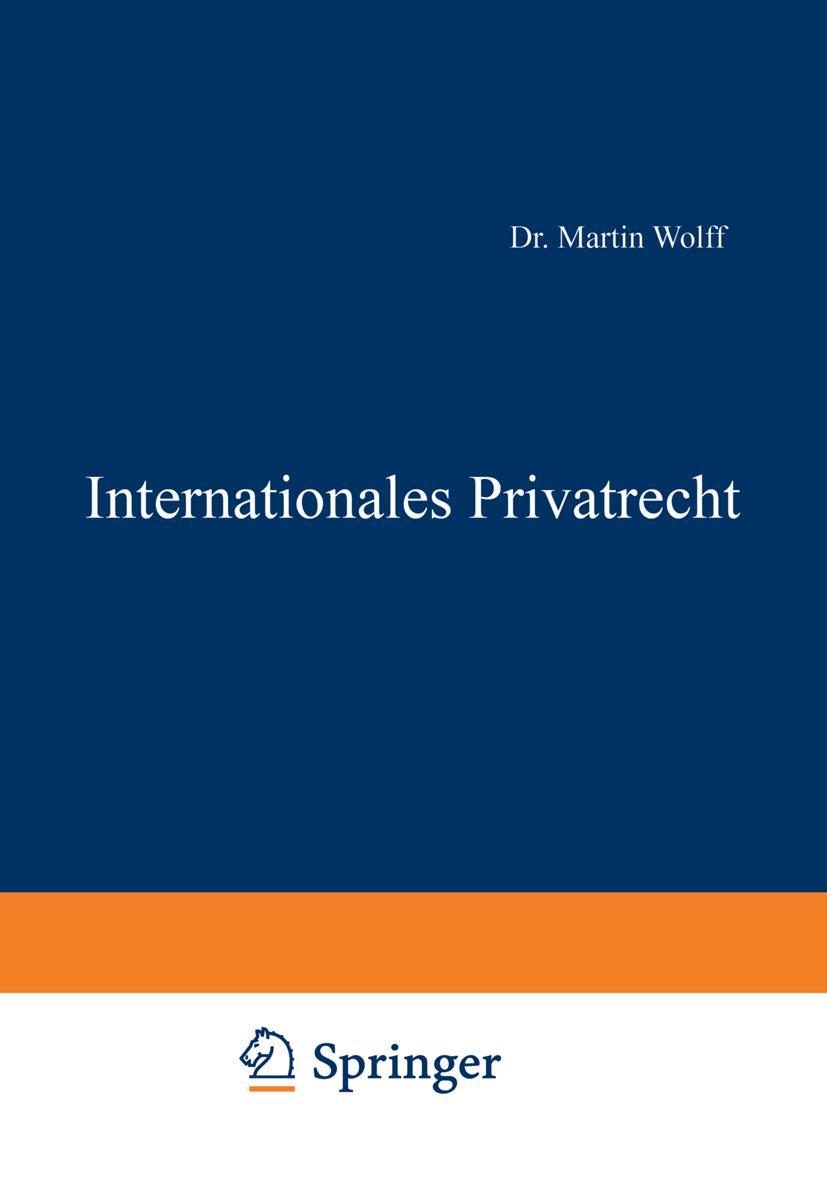 Vorderes Coverbild Internationales Privatrecht
