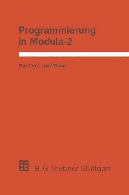 Vorderes Coverbild Programmierung in Modula-2