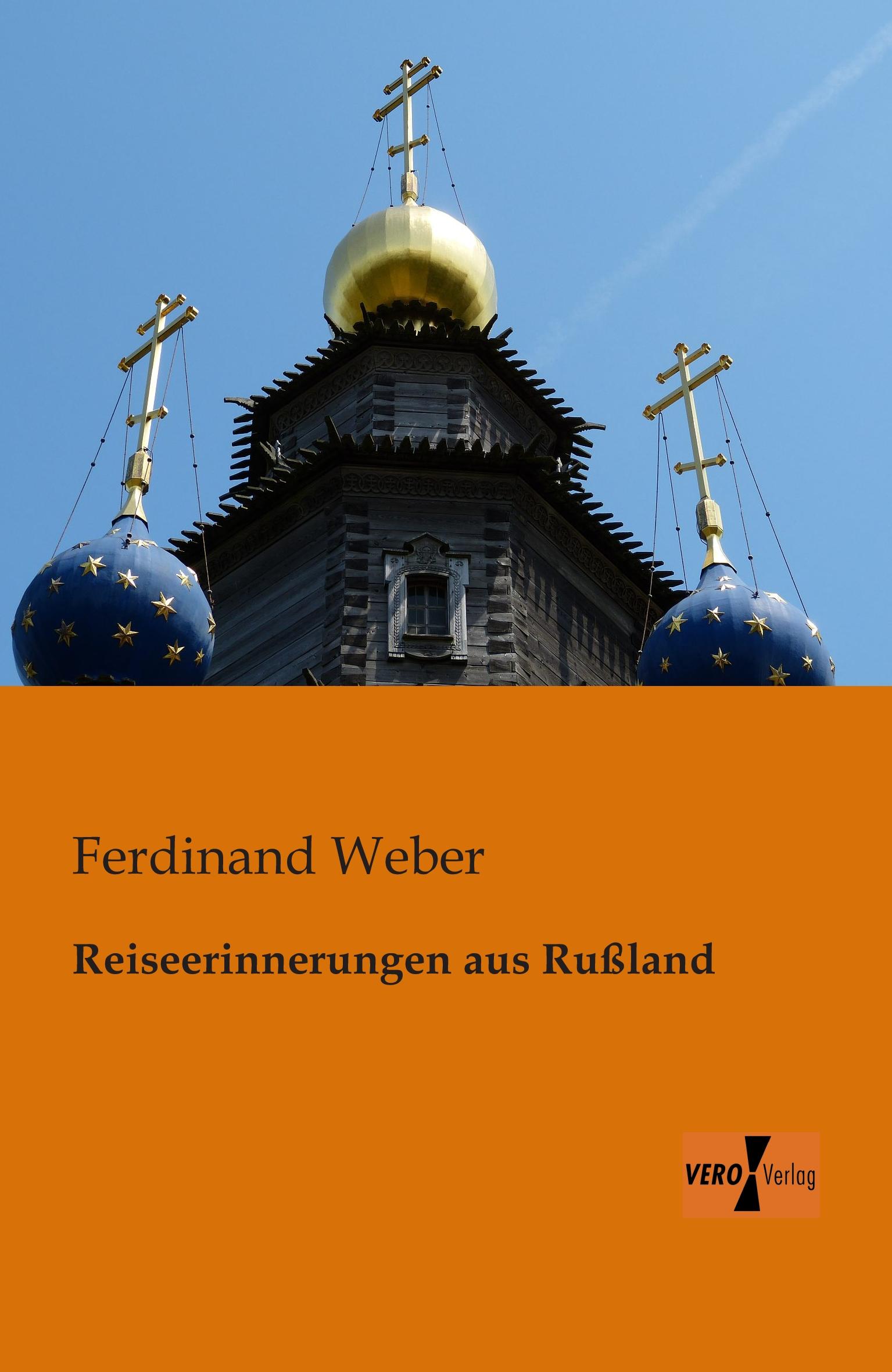 Vorderes Coverbild Reiseerinnerungen aus Rußland