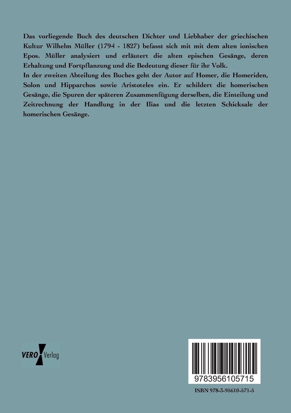 Rückseitencover Homerische Vorschule